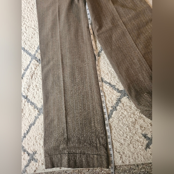 J.crew Lined Italian Wool Wide Leg Trouser Size 6 - Picture 3 of 6